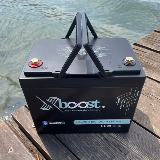 12V 100Ah LiFePO4 Battery Bluetooth