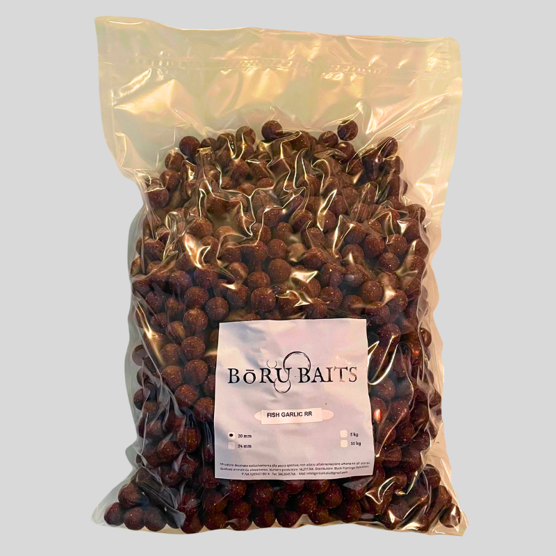 Boilies Fish Garlic & RR - 5 KG
